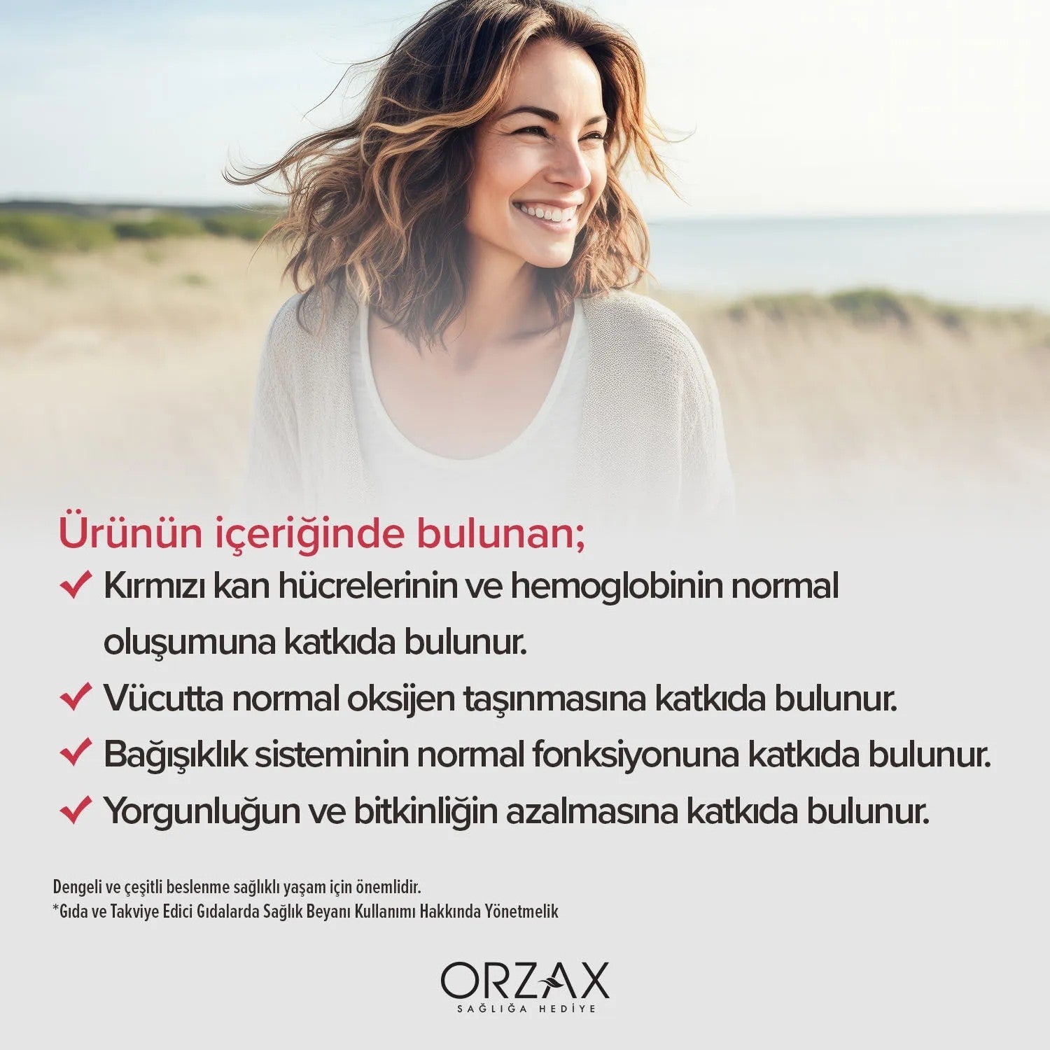 Orzax Ocean Gummies Iron Cignenebilir Jel Form 60 Pieces - MALLTURK
