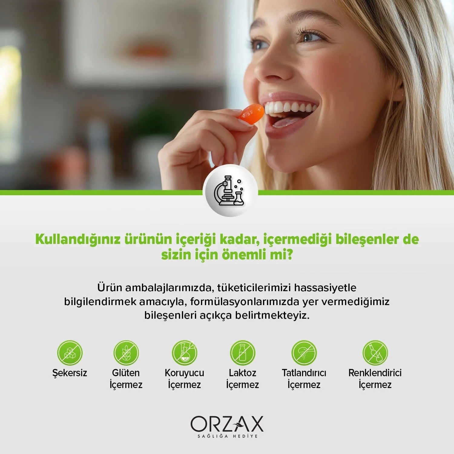 Orzax Ocean Gummies Iron Cignenebilir Jel Form 60 Pieces - MALLTURK