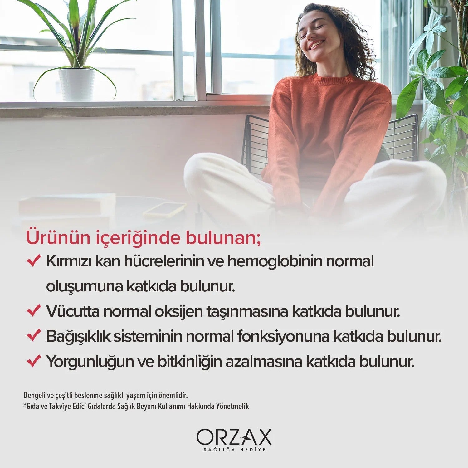 Orzax Ocean Gummies Iron Extra 60 Chewable Formu Iron with Dietary Supplement Turkey Origin - MALLTURK