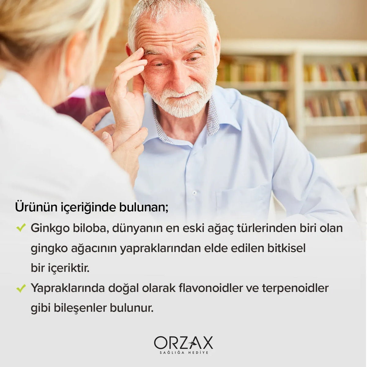 Orzax Ocean Ginkgo Biloba 30 Capsule - MALLTURK