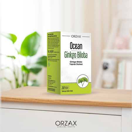Orzax Ocean Ginkgo Biloba 30 Capsule - MALLTURK