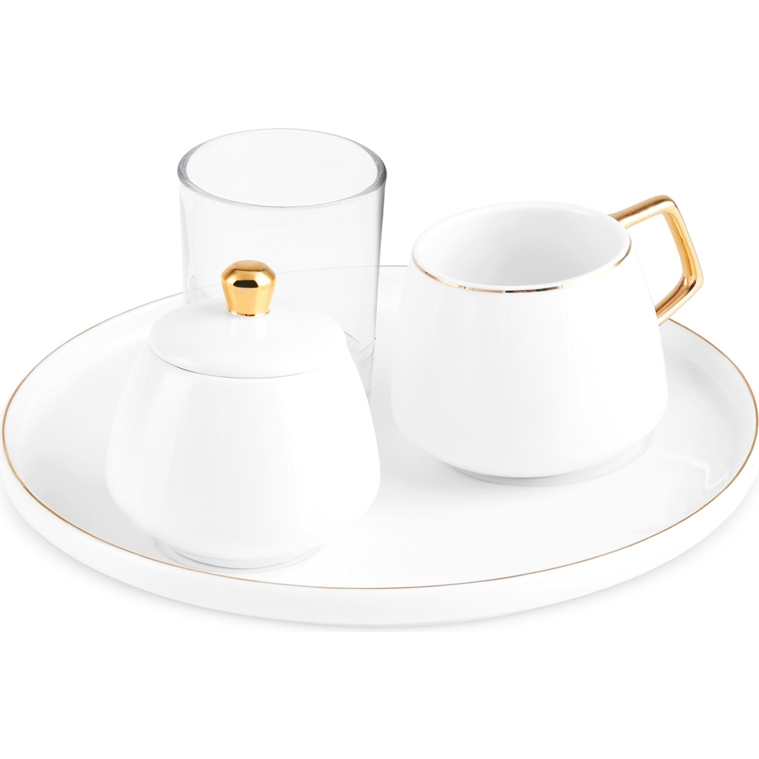 Karaca Streamline Saturn Single Coffee Presentation Set 100 ml - MALLTURK