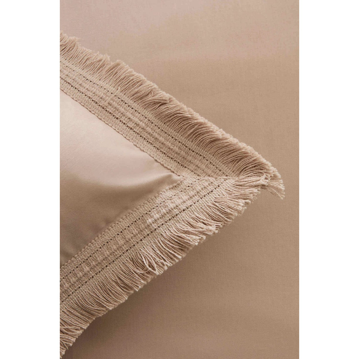Karaca Home Helios %100 Cotton Double Duvet Cover Set Stone - MALLTURK