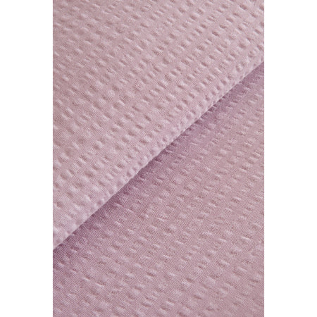 Karaca Home Luka 100% Cotton Ruffled Muslin Single Duvet Cover Set Lilac - MALLTURK