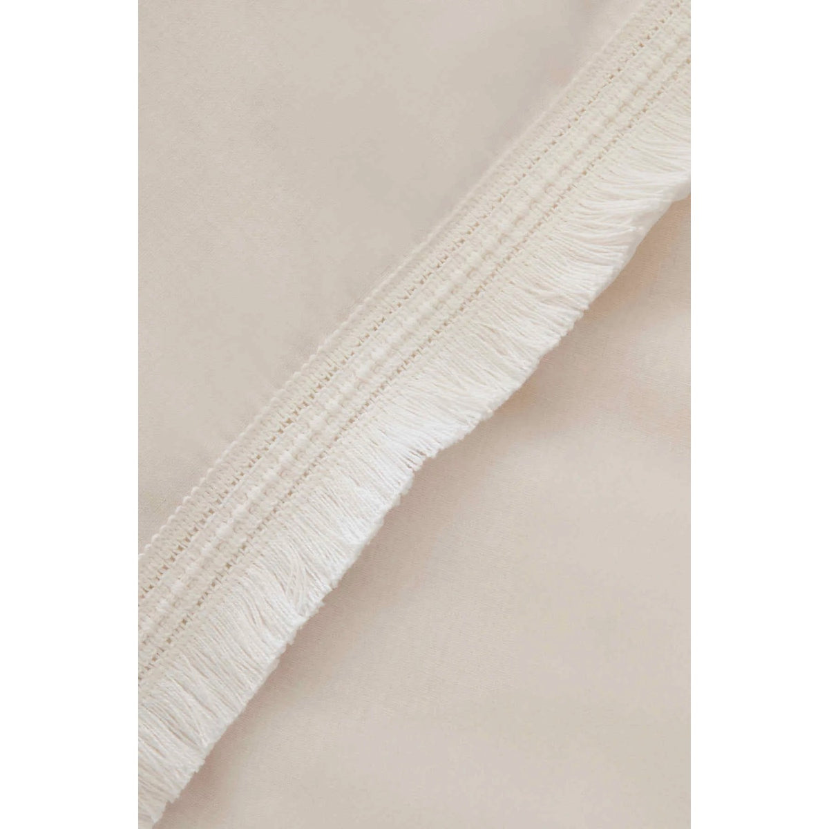 Karaca Home Helios %100 Cotton Double Duvet Cover Set White - MALLTURK