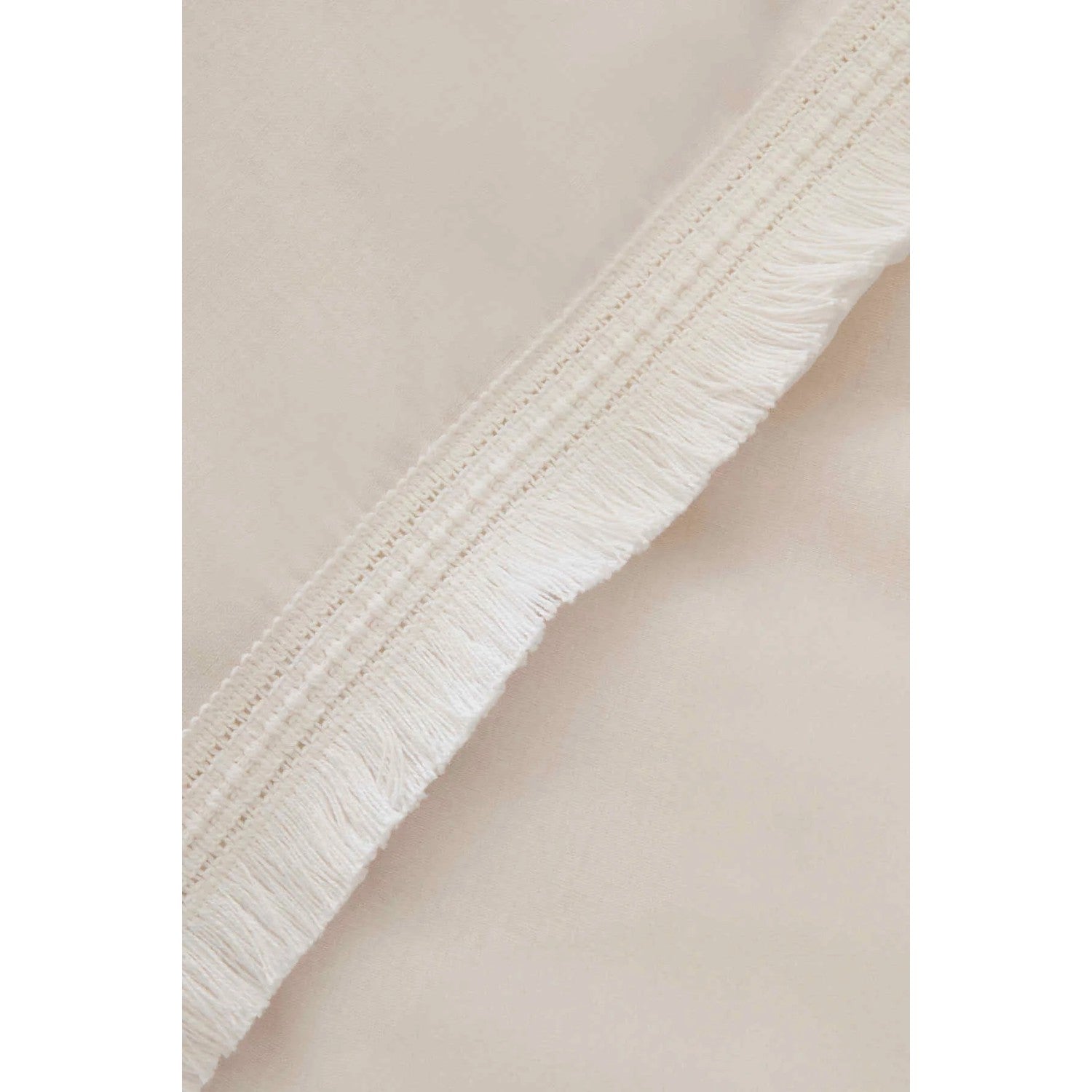Karaca Home Helios %100 Cotton Double Duvet Cover Set White - MALLTURK