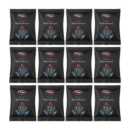 Tugba Dried Nuts Turkish Coffee 100 gr*12 - MALLTURK