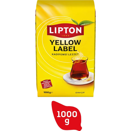 Lipton Yellow Label loose leaf black tea 1000 g - MALLTURK