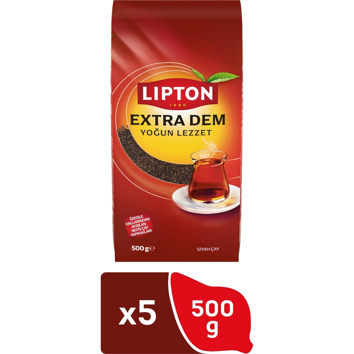 Lipton Extra Dem black tea 500 G ( 5 pieces ) - MALLTURK