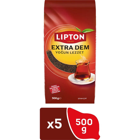 Lipton Extra Dem black tea 500 G ( 5 pieces ) - MALLTURK