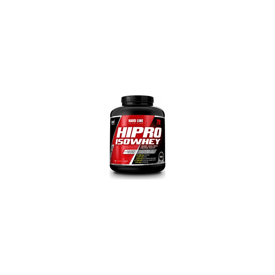 Hardline Nutrition Hardline Hipro Isowhey 1800 gr Chocolate Flavored Whey Protein Powder for Adult Users - MALLTURK