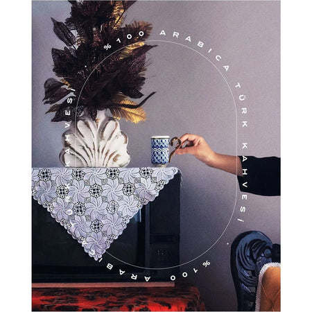 Anisah Coffee 100 gr 12 Packs Turkish Coffee Plain Flavored for an Energetic and Refreshing Coffee Experience - MALLTURK