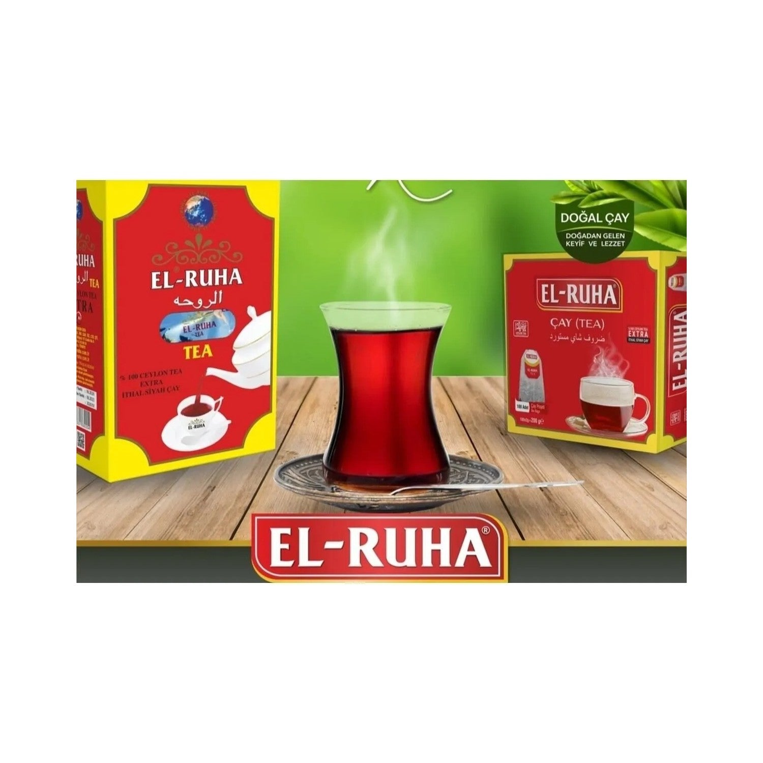 El Ruha 800 g loose leaf black tea - MALLTURK