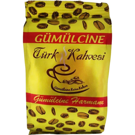 Gumulcine Turkish Coffee 100 g Smooth Flavor Freshly Ground Medium Roast - MALLTURK
