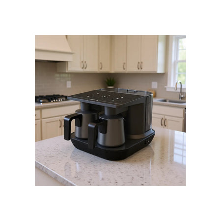 Grundig TCM 7061 ST Turkish Coffee Maker, Black, 6-Cup Capacity - MALLTURK