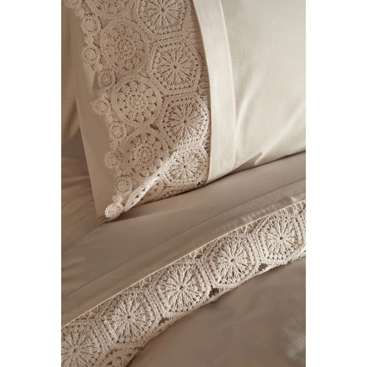 Karaca Home Belinda 7-Piece Bridal Set, Ecru - MALLTURK