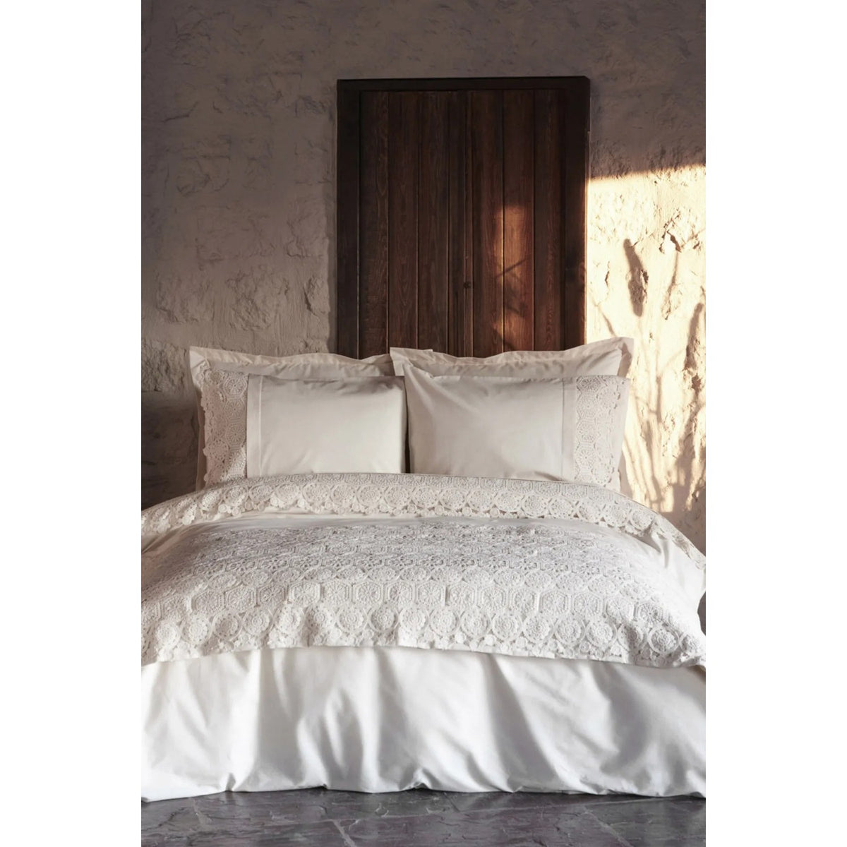 Karaca Home Belinda 7-Piece Bridal Set, Ecru - MALLTURK