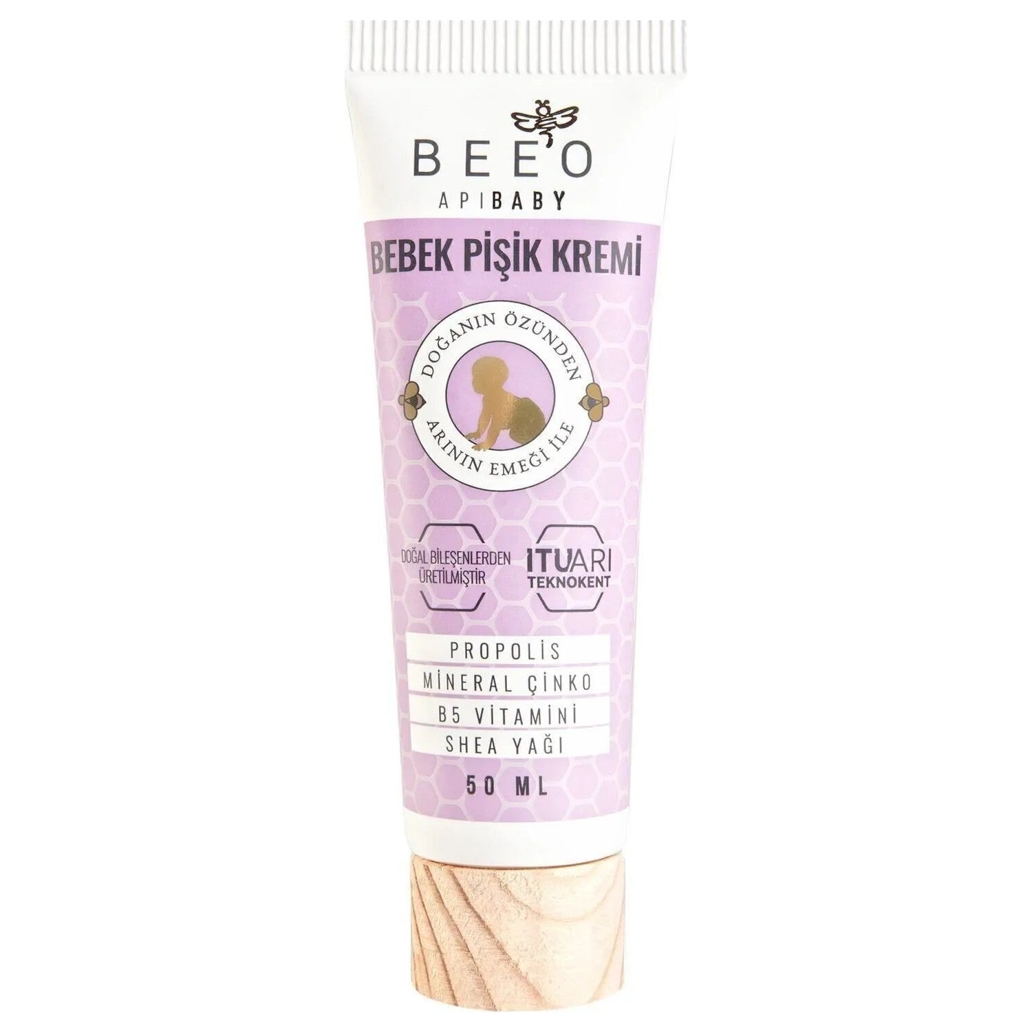 BEE'O Apibaby 50 ml With Propolis Diaper Care Cream