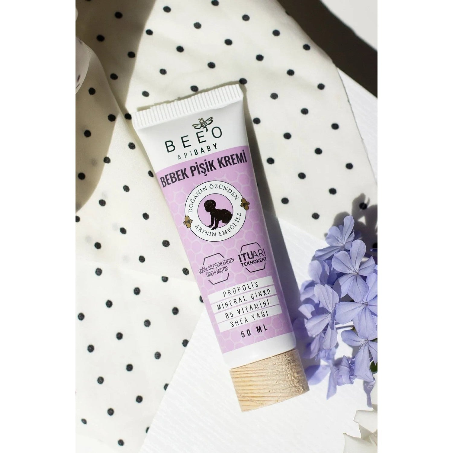 BEE'O Apibaby 50 ml With Propolis Diaper Care Cream