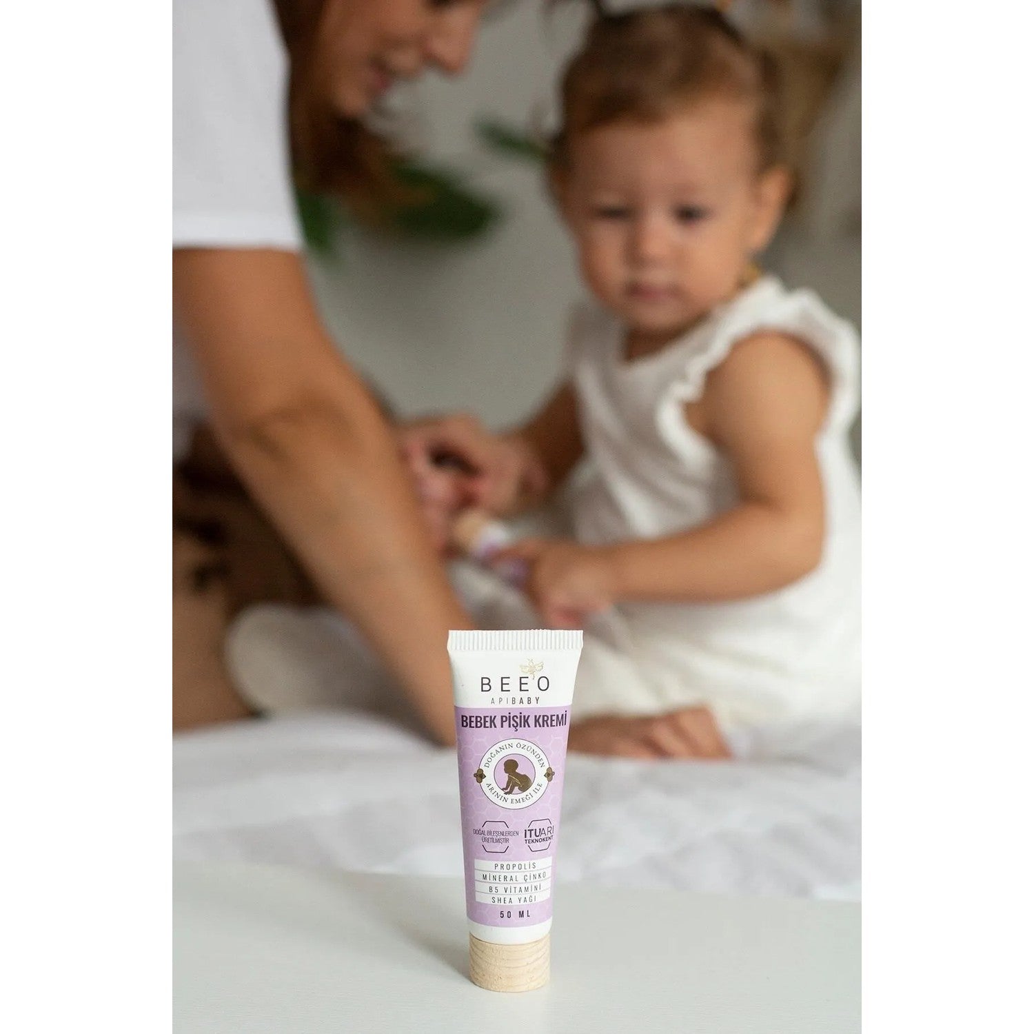 BEE'O Apibaby 50 ml With Propolis Diaper Care Cream