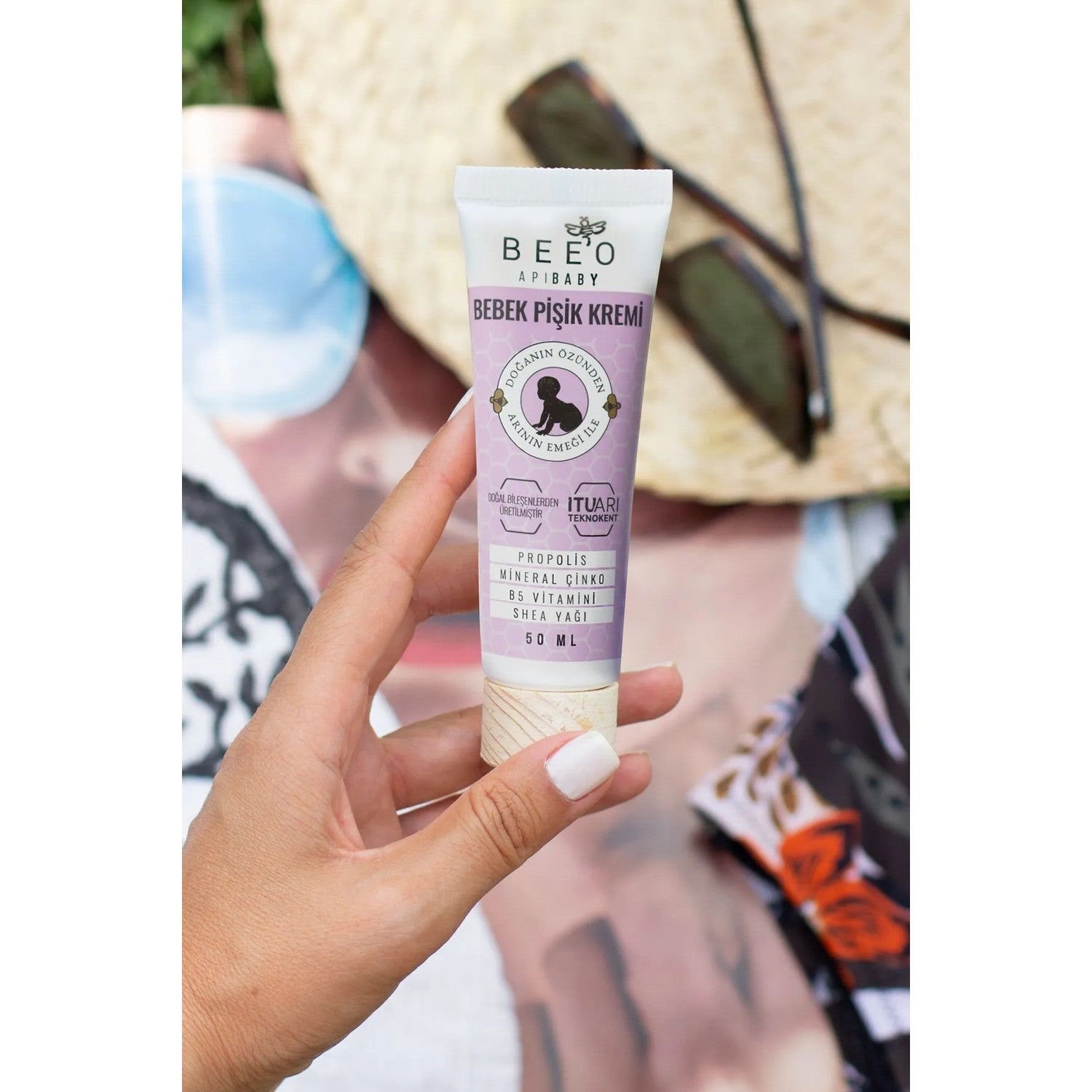 BEE'O Apibaby 50 ml With Propolis Diaper Care Cream