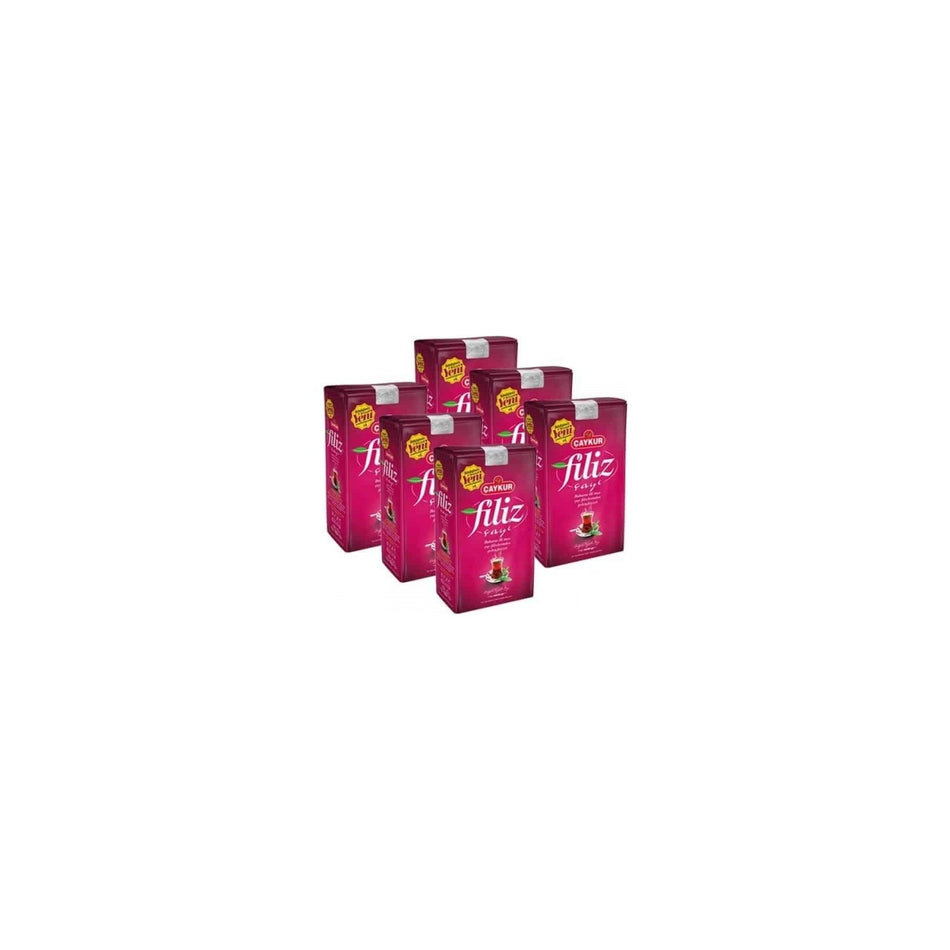 Caykur sprout black tea 1000 g x 6-pack 6 kg natural leaf tea - MALLTURK