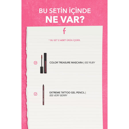 Flormar Color Tattoo Makeup Set