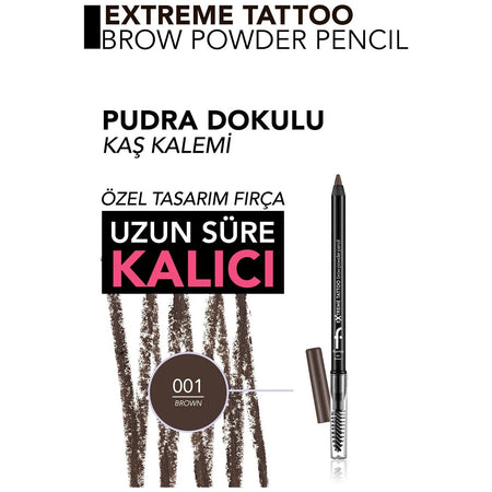 Flormar Extreme Tattoo Brow Pencil