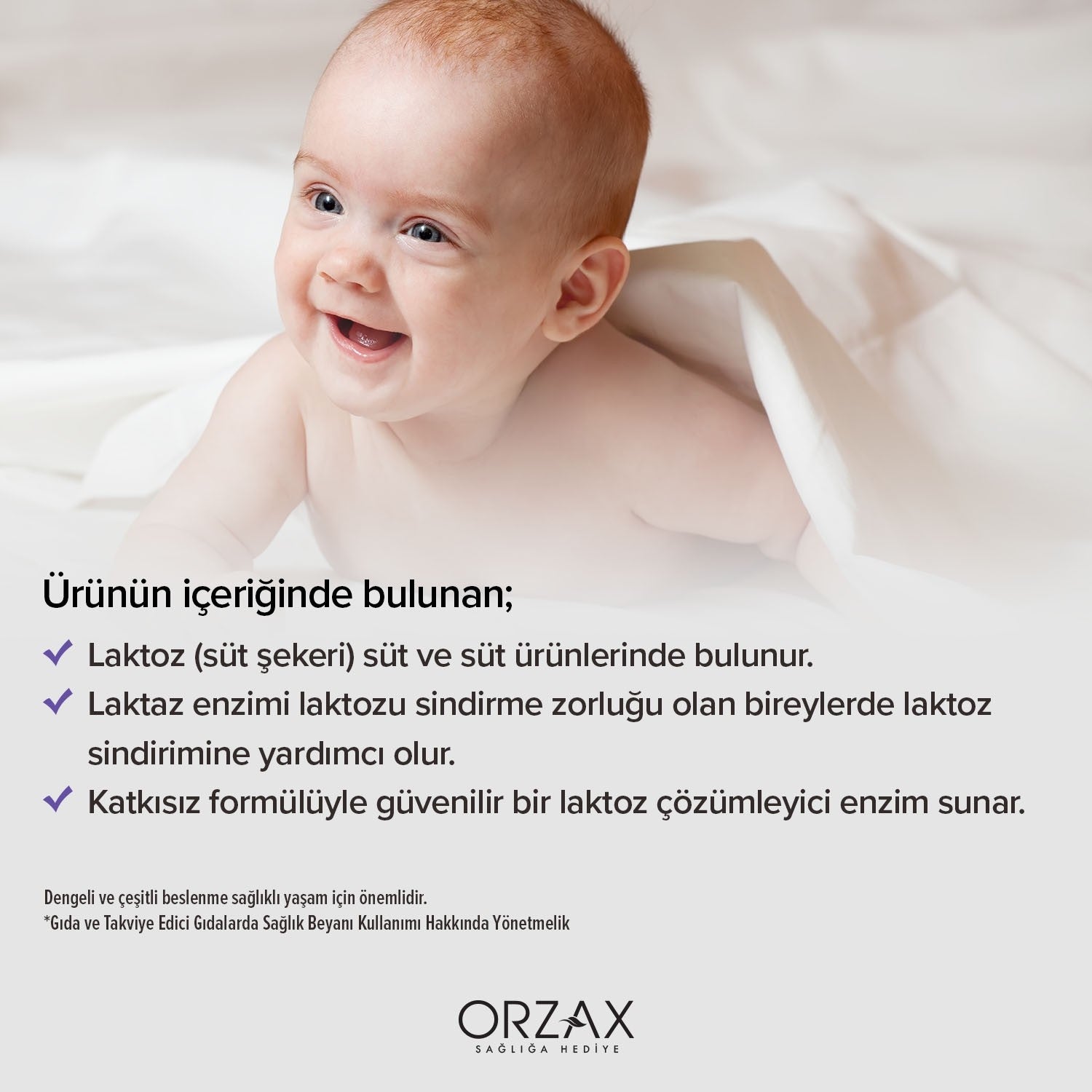 Orzax Ocean Enzymes Lactase Drops 20 ml Sivi Dietary Supplement India Origin - MALLTURK