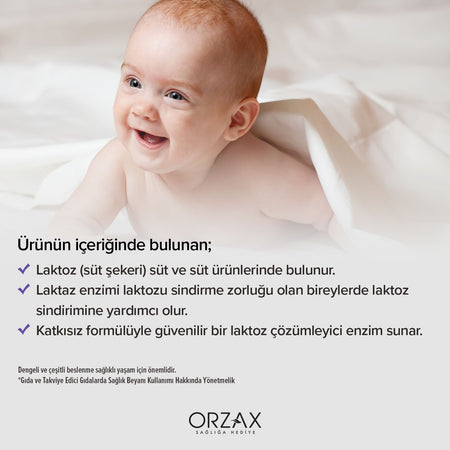 Orzax Ocean Enzymes Lactase Drops 20 ml Sivi Dietary Supplement India Origin - MALLTURK