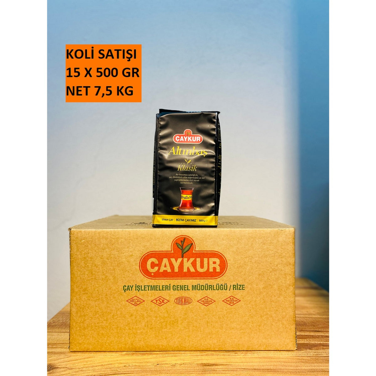 Caykur Altinbas Klasik tea 500 g black tea Kalitesi Turkiye Menseli flavored tea - MALLTURK