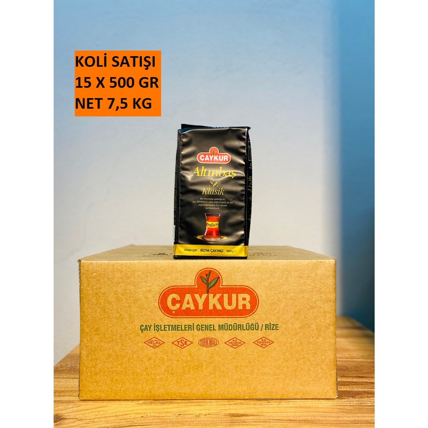 Caykur Altinbas Klasik tea 500 g black tea Kalitesi Turkiye Menseli flavored tea - MALLTURK