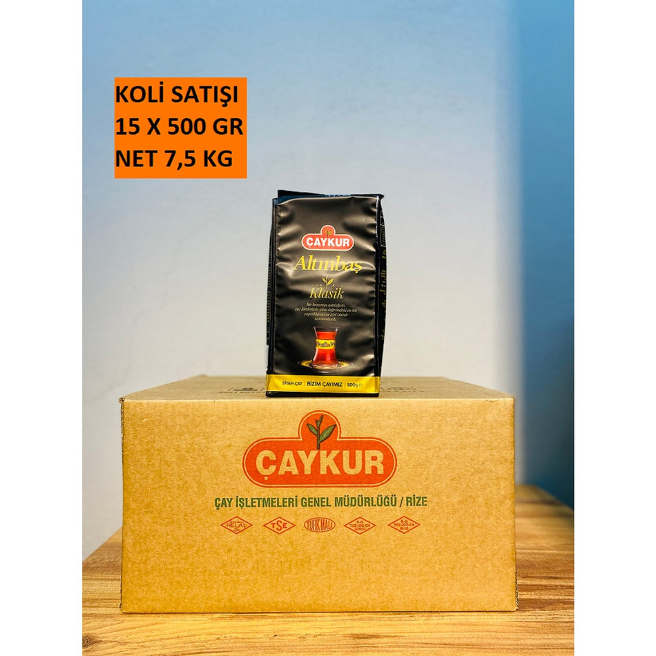 Caykur Altinbas Klasik tea 500 g black tea Kalitesi Turkiye Menseli flavored tea - MALLTURK