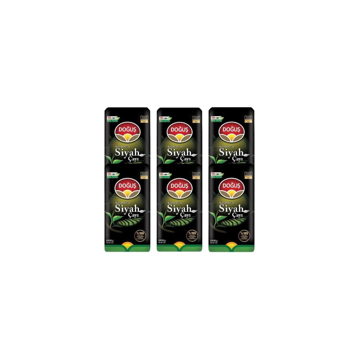 Dogus black tea 1 kg x 6 pieces - MALLTURK