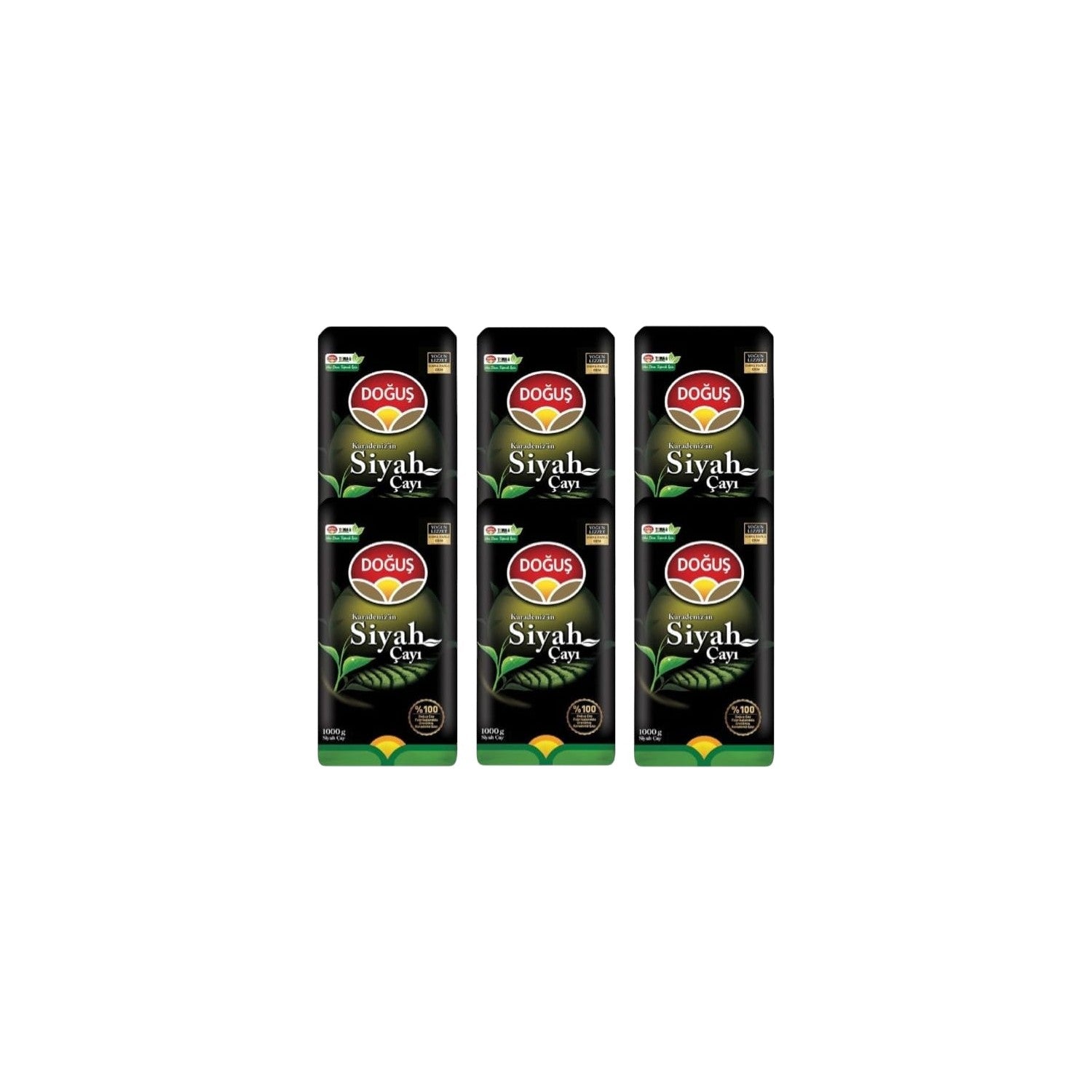 Dogus black tea 1 kg x 6 pieces - MALLTURK