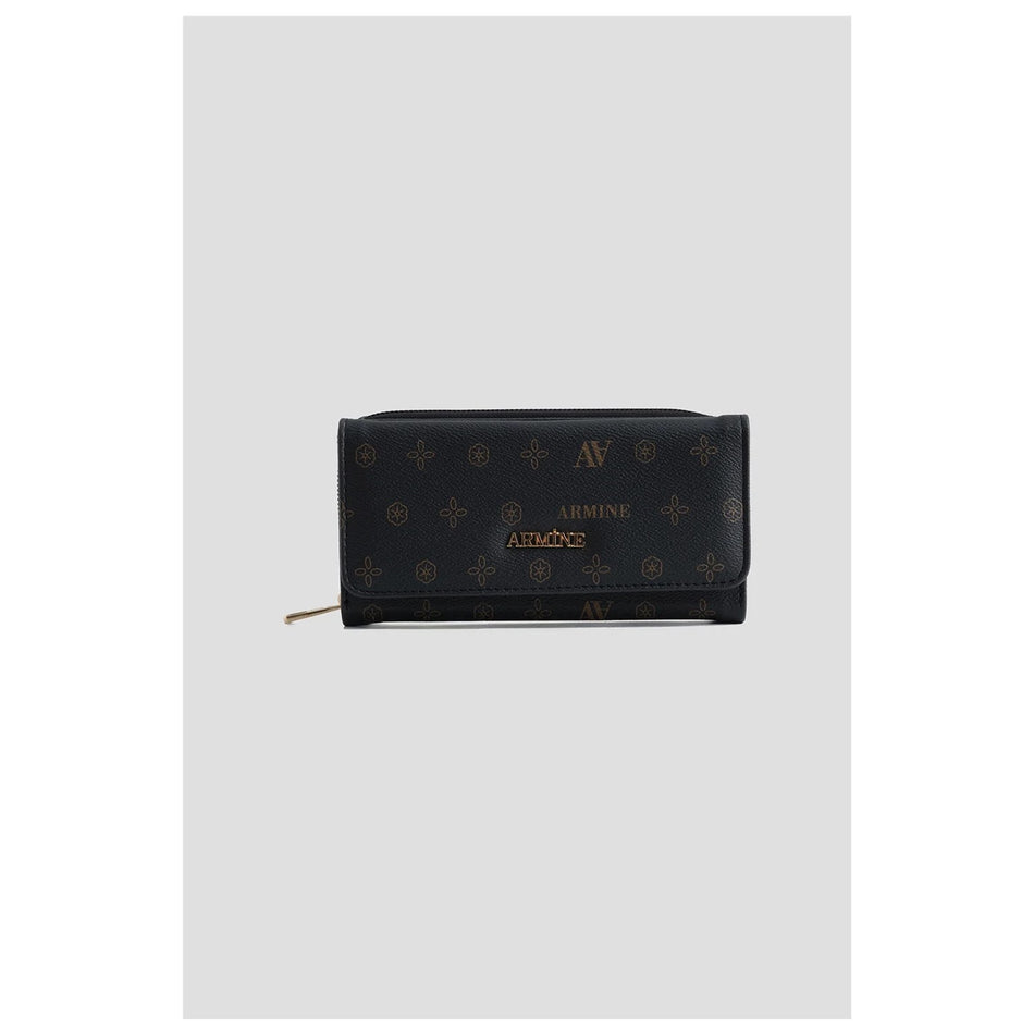 Armine Printed Wallet 25YD7013 Black