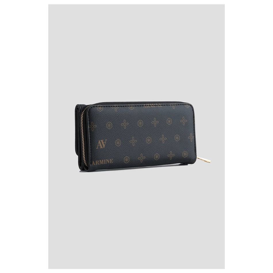 Armine Printed Wallet 25YD7013 Black