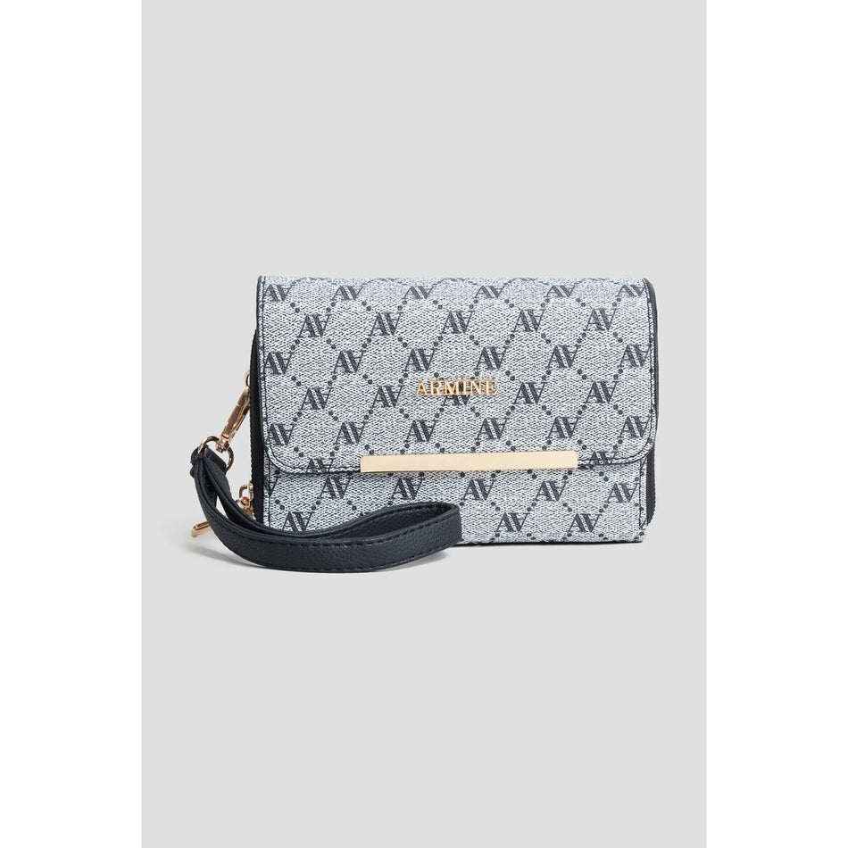 Armine Polka Dot Handbag Grey