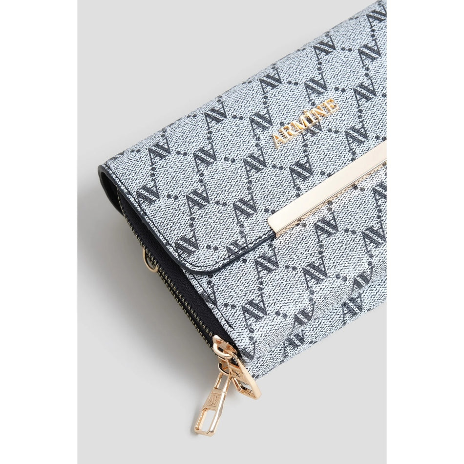 Armine Polka Dot Handbag Grey