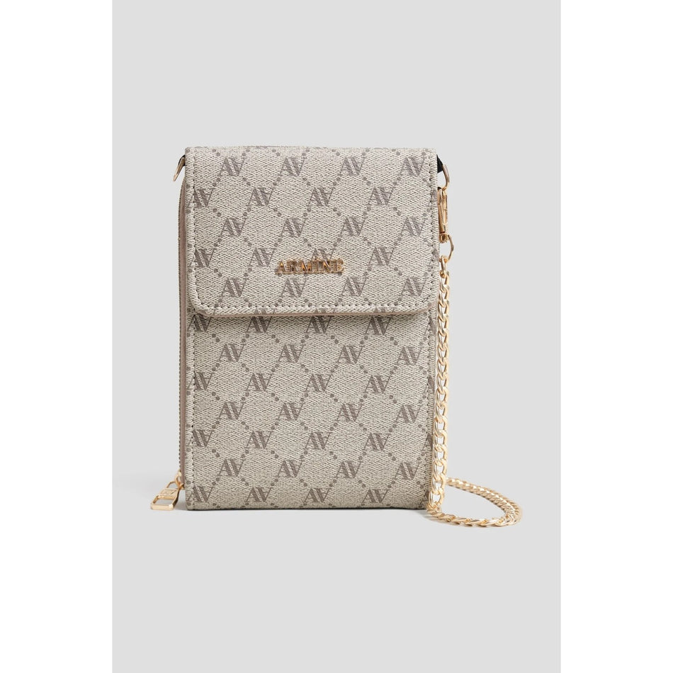 Armine Polka Dot Handbag, Mink