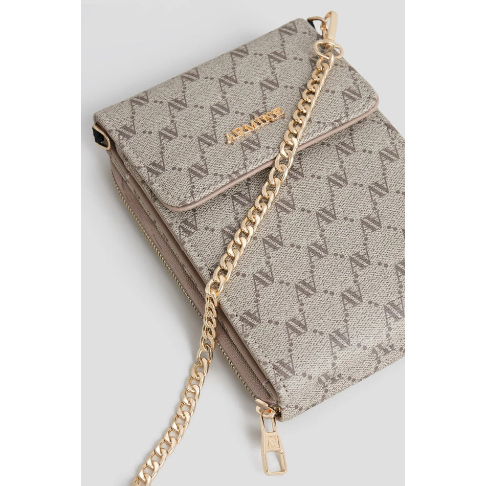 Armine Polka Dot Handbag, Mink