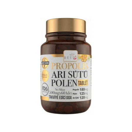 BEE'O Up Propolis Royal Jelly Bee Pollen Adult 60 Tablet