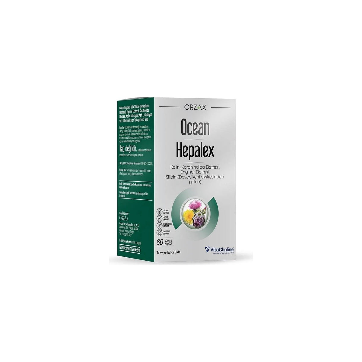Orzax Ocean Hepalex 60 Softgel Capsule - MALLTURK