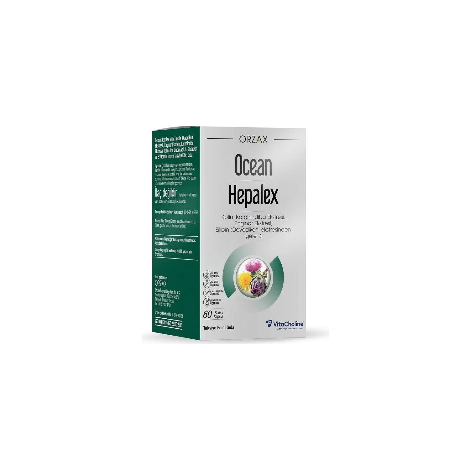 Orzax Ocean Hepalex 60 Softgel Capsule - MALLTURK