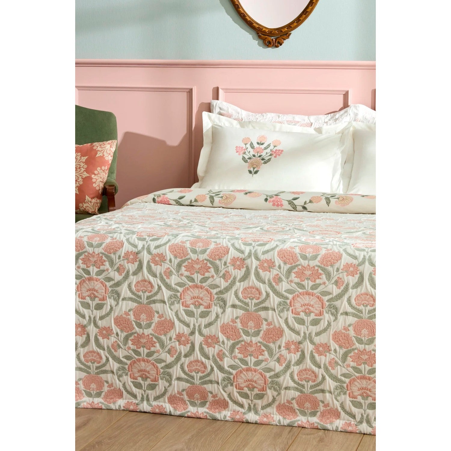 Karaca Home Raveni Duet Duvet Cover Bedspread Set - MALLTURK