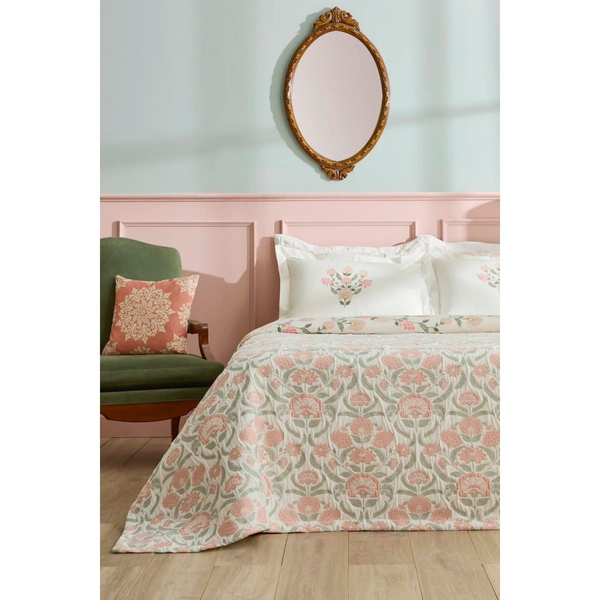 Karaca Home Raveni Duet Duvet Cover Bedspread Set - MALLTURK
