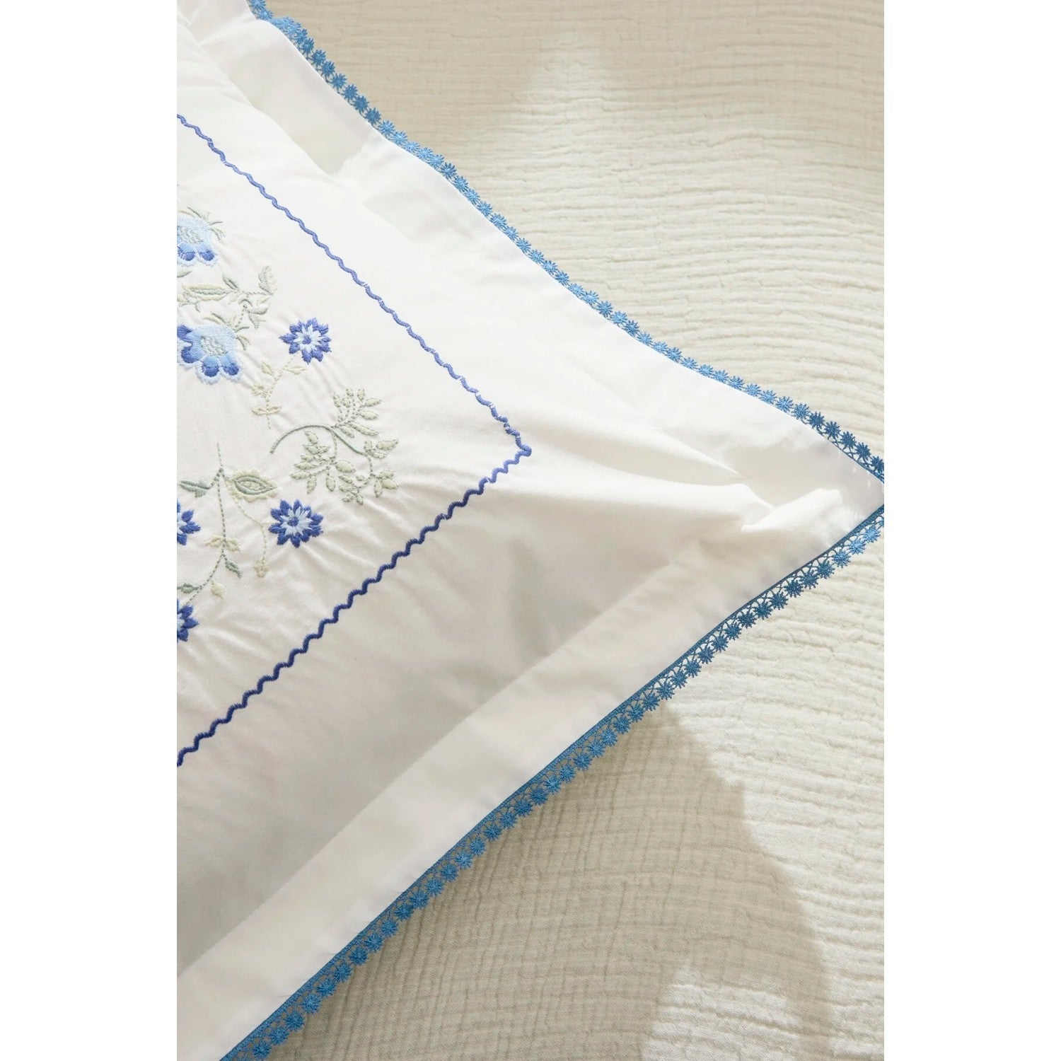 Karaca Home Noeris 100% Cotton Nish Set Double Bed Quilted Bedding Set Multicolour - MALLTURK