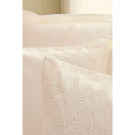Karaca Home Rivora Nish Set Double Bed Quilt Set White - MALLTURK