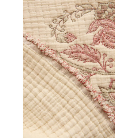 Karaca Home Noera 100% Cotton Nish Set Double Bed Quilted Bedding Set Multicolour - MALLTURK
