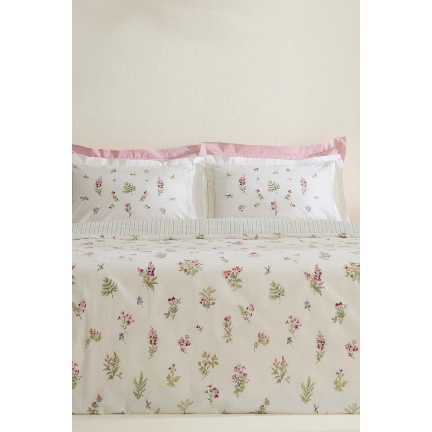 Karaca Home Le Mans 100% Cotton Single Duvet Cover Set Pink - MALLTURK